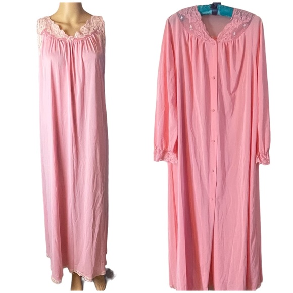 Vintage Intimates & Sleepwear Vintage Pink Silky Soft Nylon